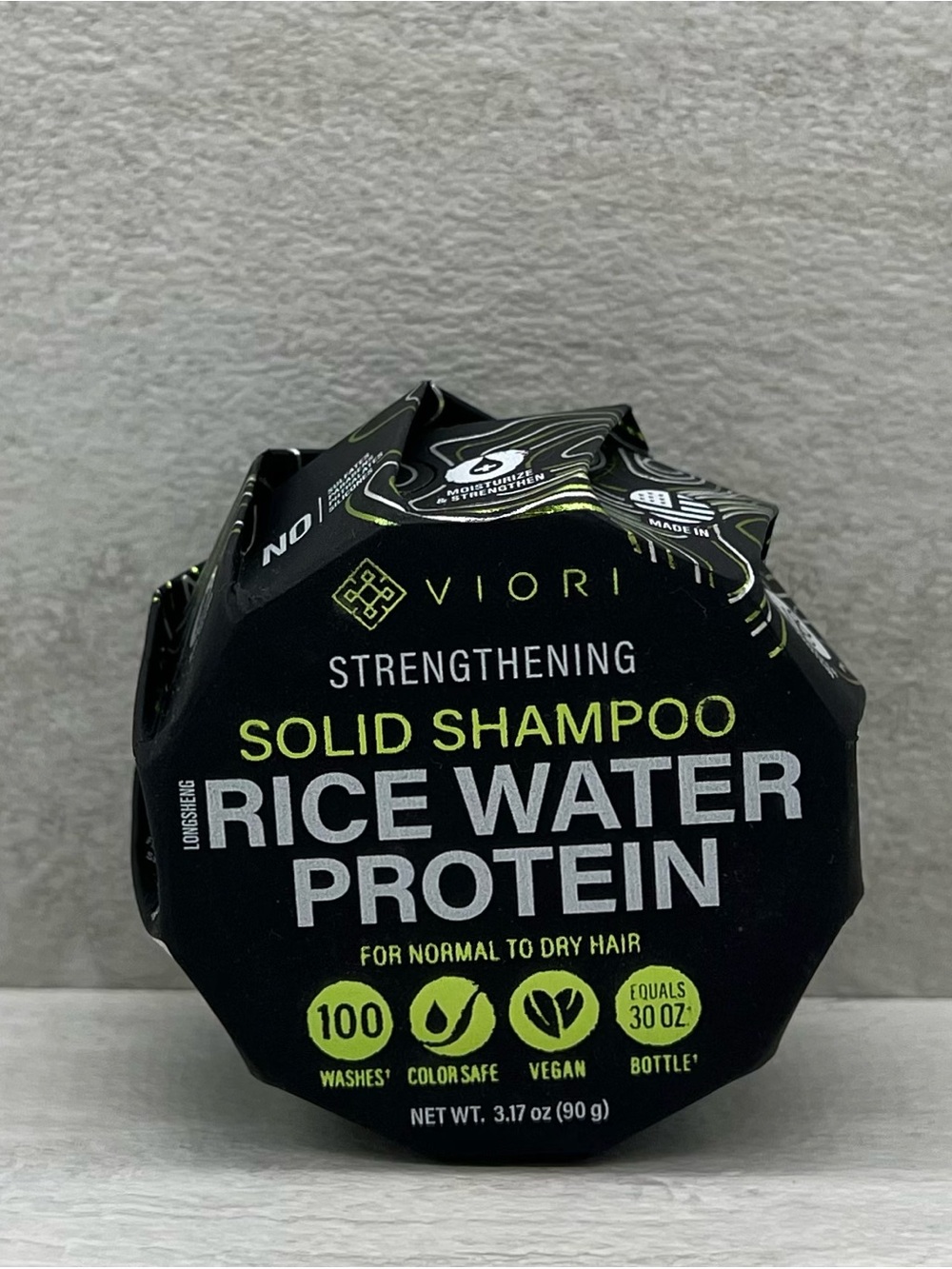 🎊 $7 Viori Rice Water Protein Strengthening Solid Shampoo in Hidden Waterfall